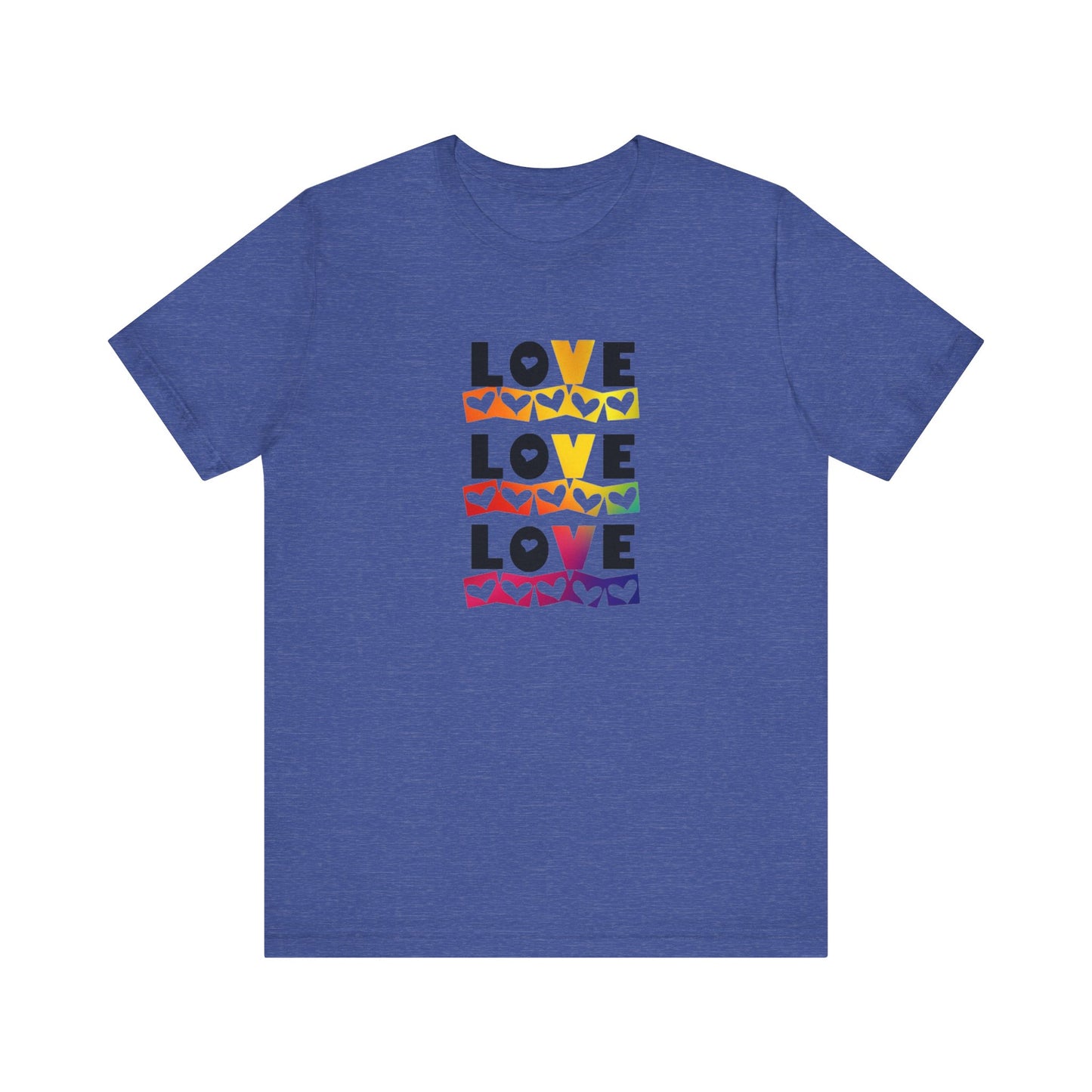 Love love love Unisex Jersey Short Sleeve Tee