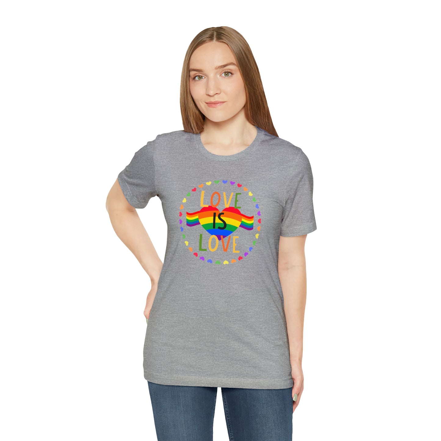 Love Unisex Jersey Short Sleeve Tee