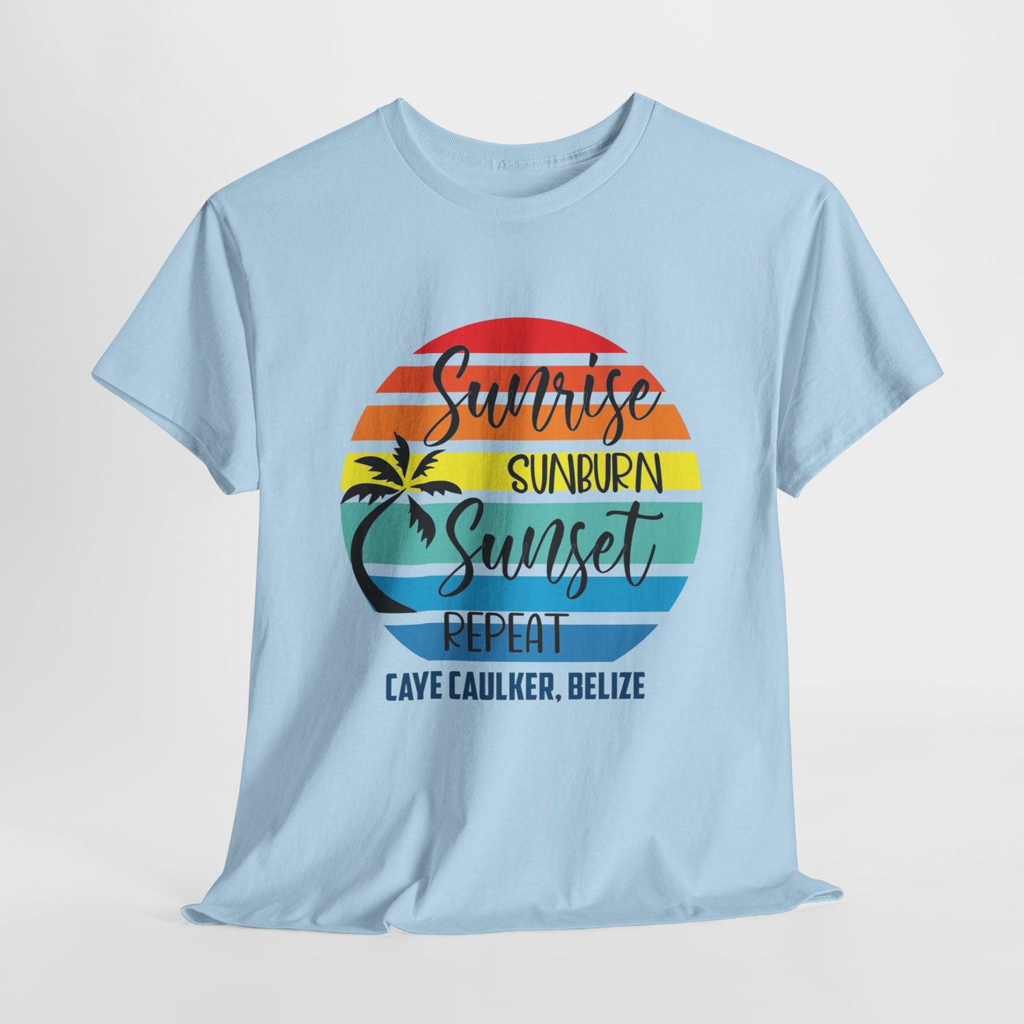 Sunrise Sunset Tropical Tee CC Belize