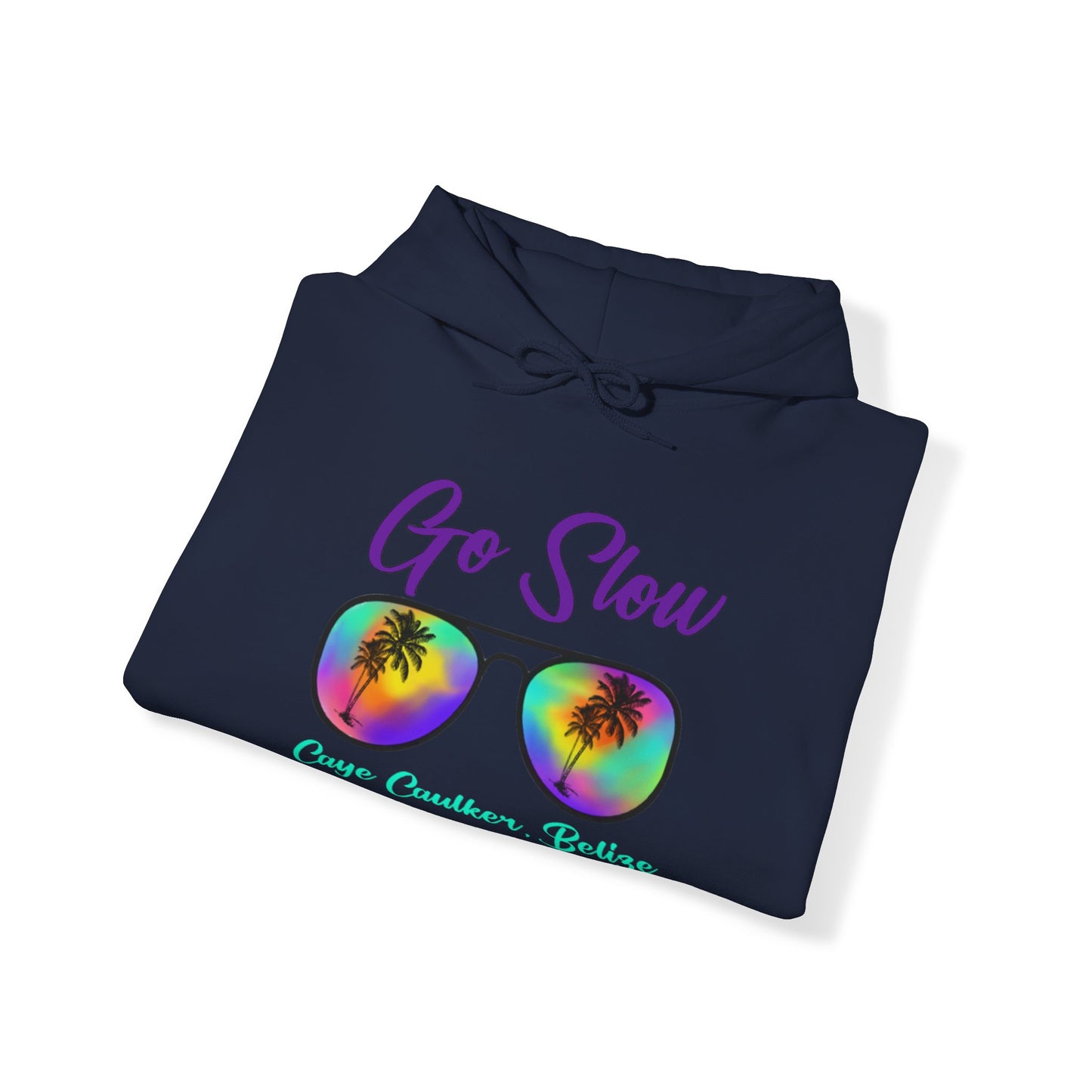 Go Slow Glasses Unisex Heavy Blend™ Hooded Sweatshirt