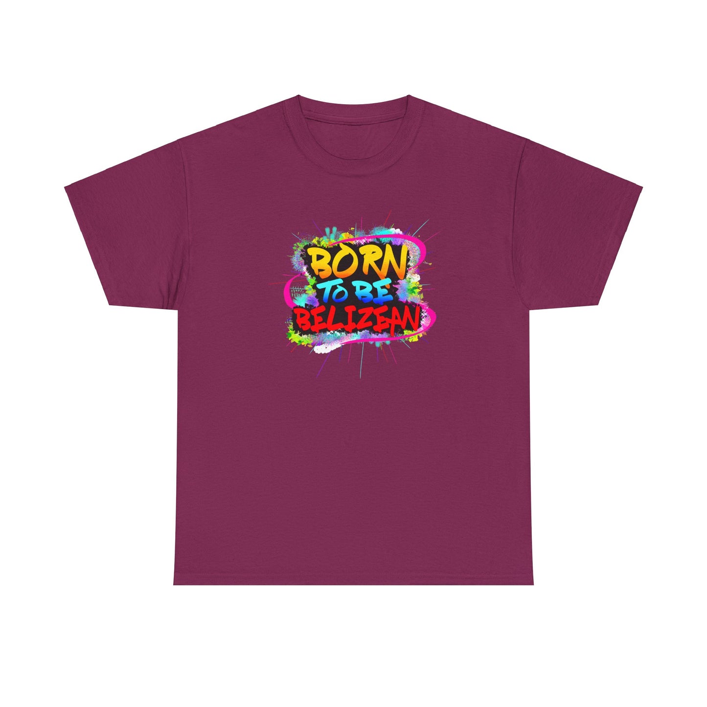 Born to be BELIZEAN Unisex  Cotton Tee