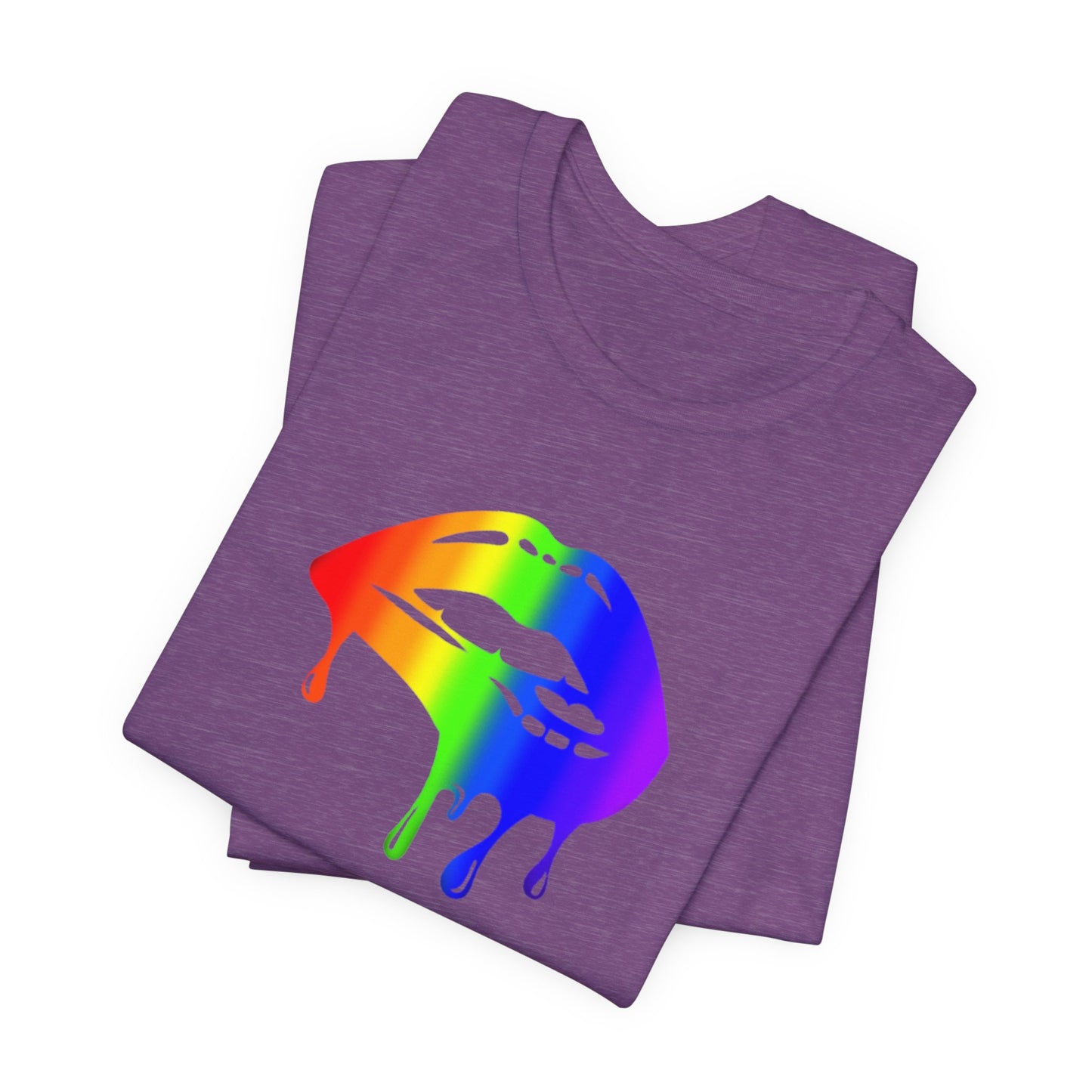 Pride lips Unisex Jersey Short Sleeve Tee