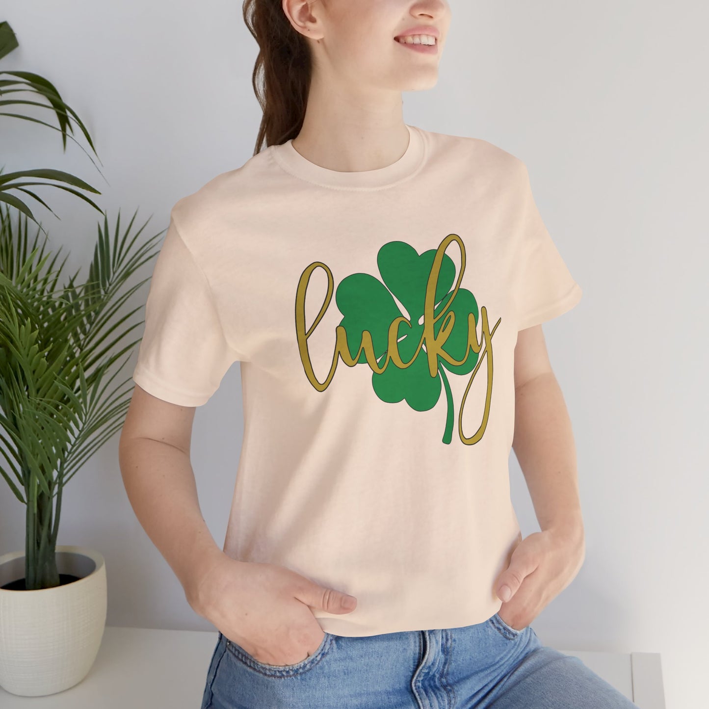 lucky gold Short Sleeve Tee