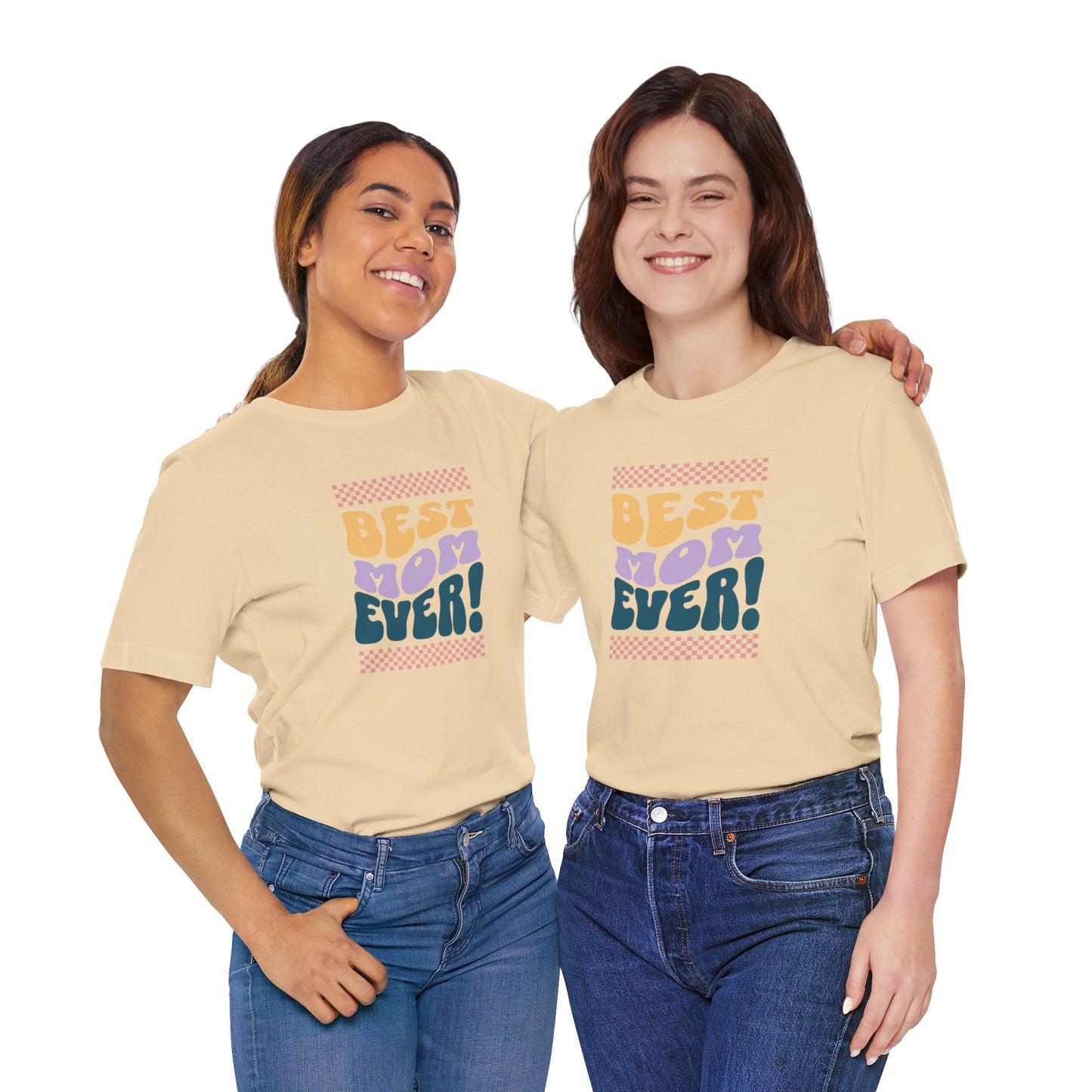 Best Mom Ever Jersey Short Sleeve Tee