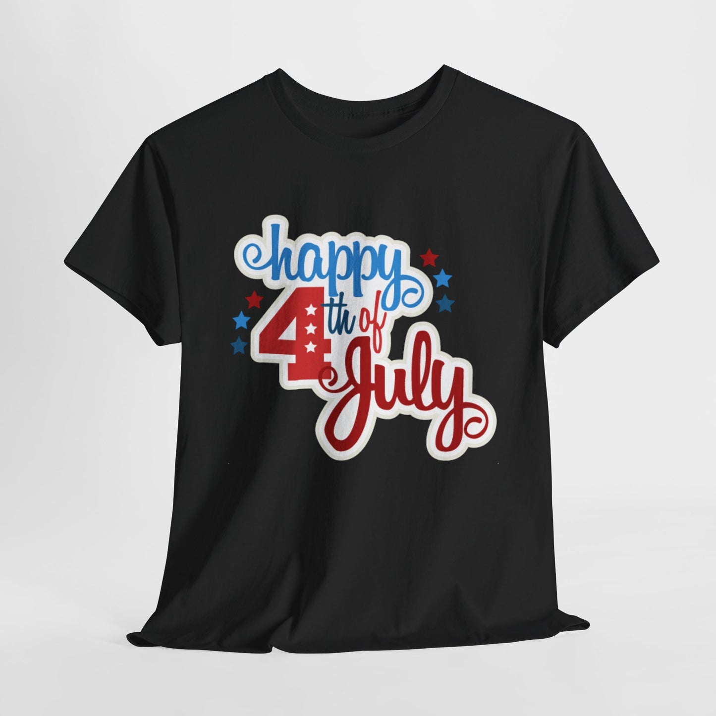 Happy 4th Unisex Heavy Cotton Tee