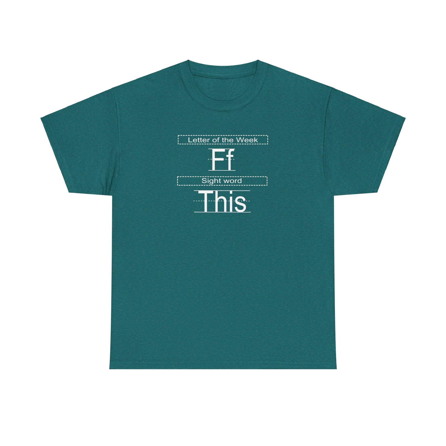 Sight Words Unisex Heavy Cotton Tee