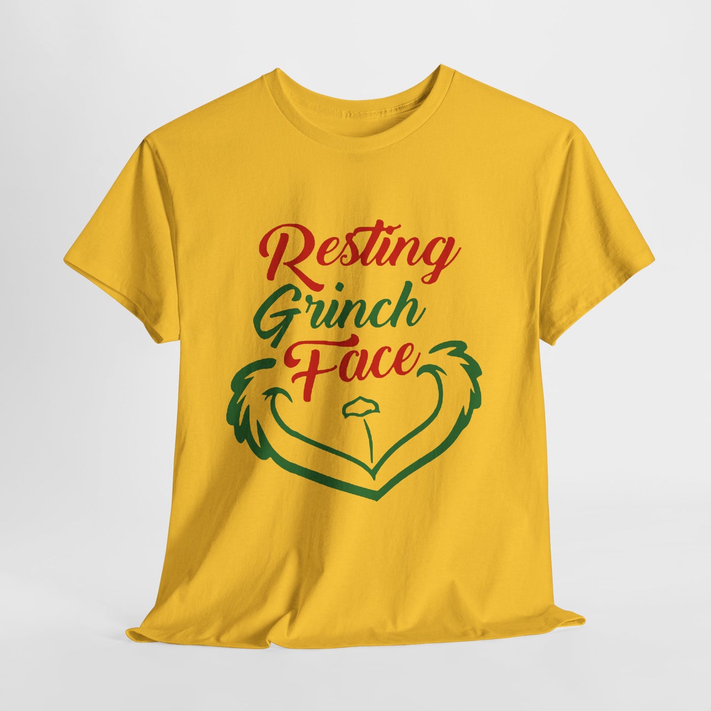 Resting Grinch Face Cotton Tee