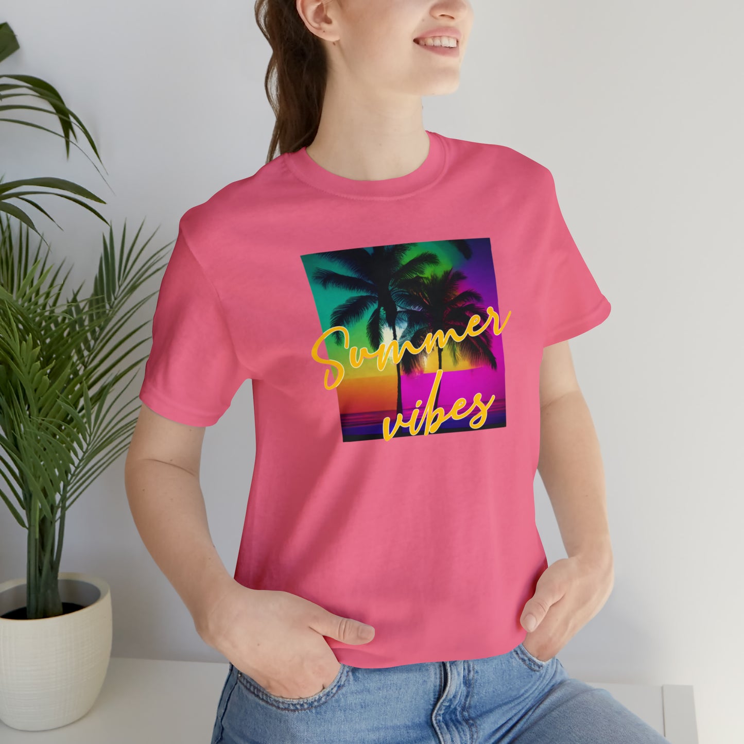 Summer Color Unisex Jersey Short Sleeve Tee