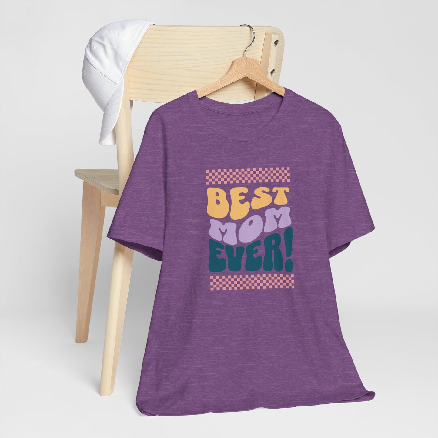 Best Mom Ever Jersey Short Sleeve Tee