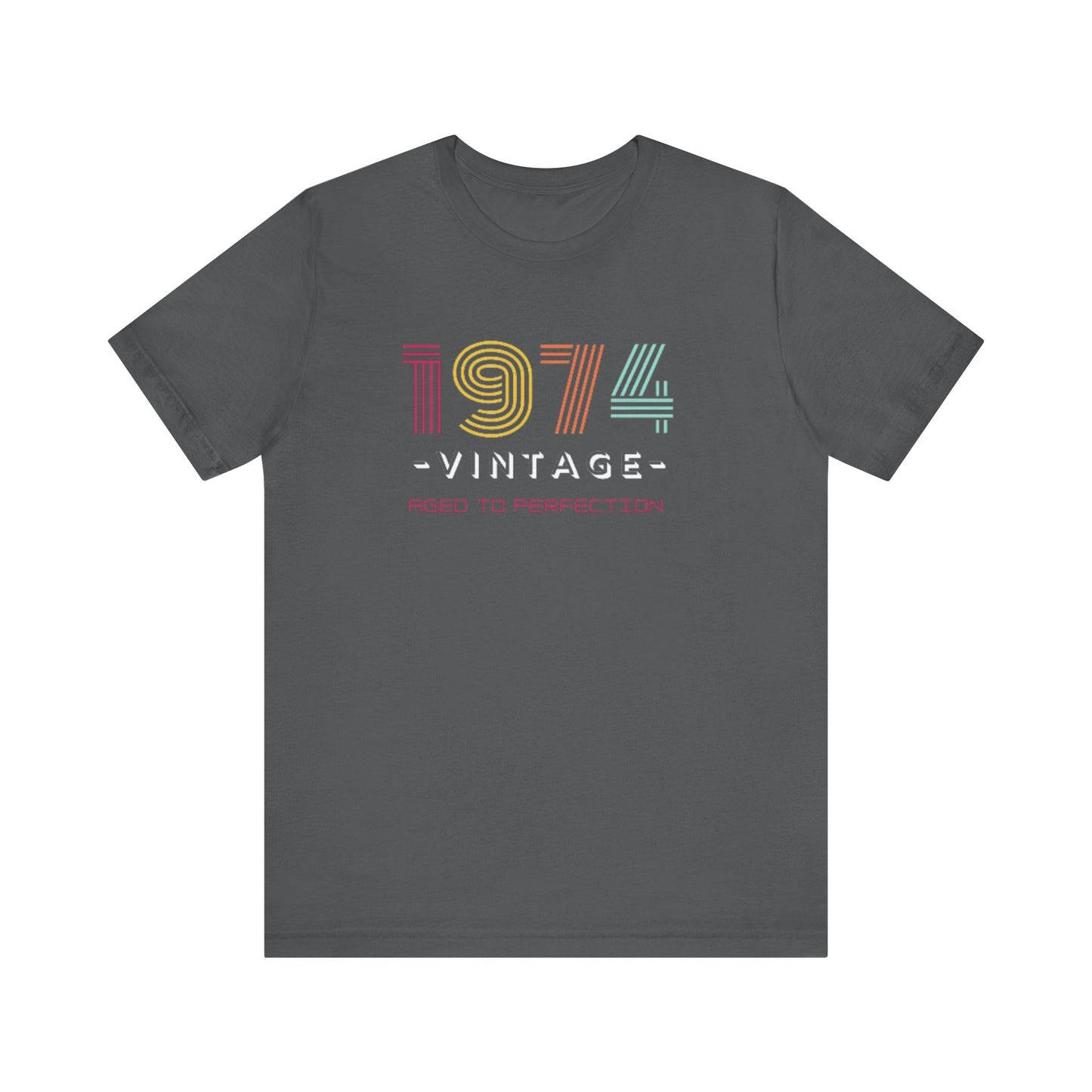 1974 Unisex Jersey Short Sleeve Tee