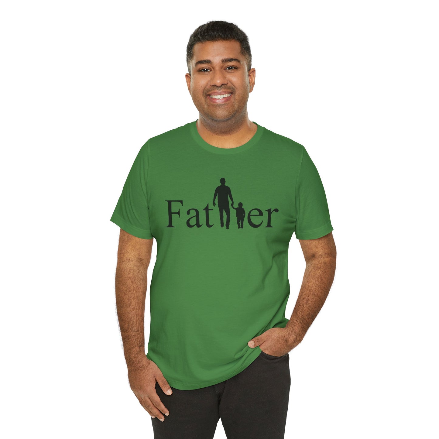 Father's Sillhouette Unisex Jersey Short Sleeve Tee