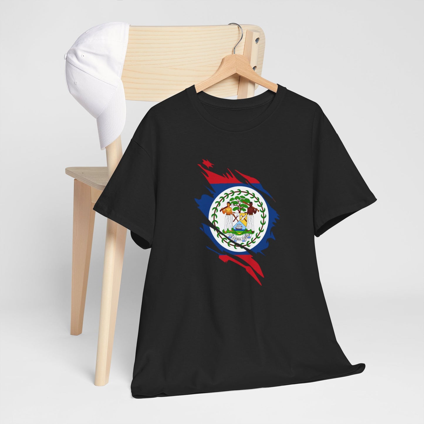 Belize Flag Unisex Heavy Cotton Tee