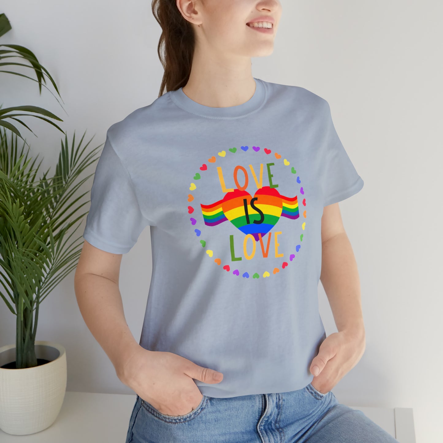 Love Unisex Jersey Short Sleeve Tee