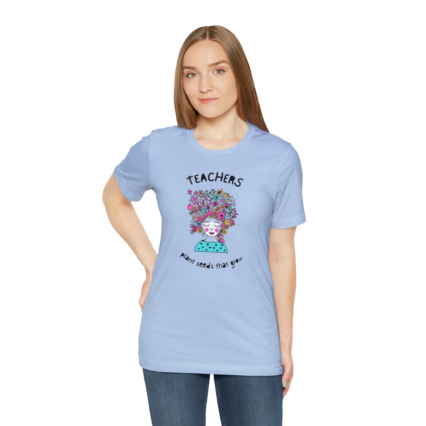 Plant seeds Unisex Jersey Short Sleeve Tee