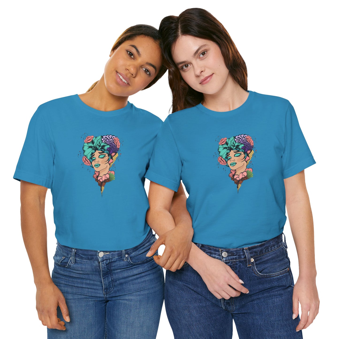 Queen Bee Vibe Unisex Jersey Short Sleeve Tee