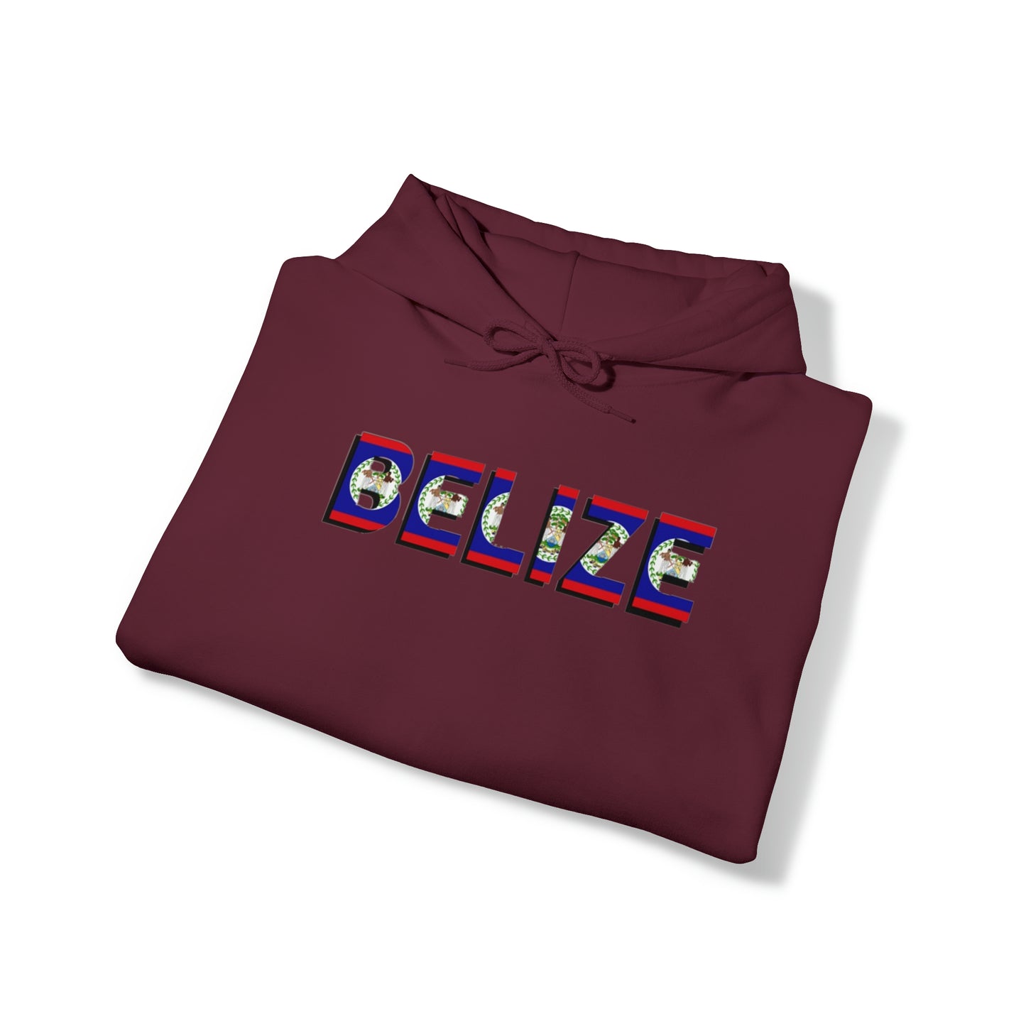 Belize flag Unisex Heavy Blend™ Hooded Sweatshirt