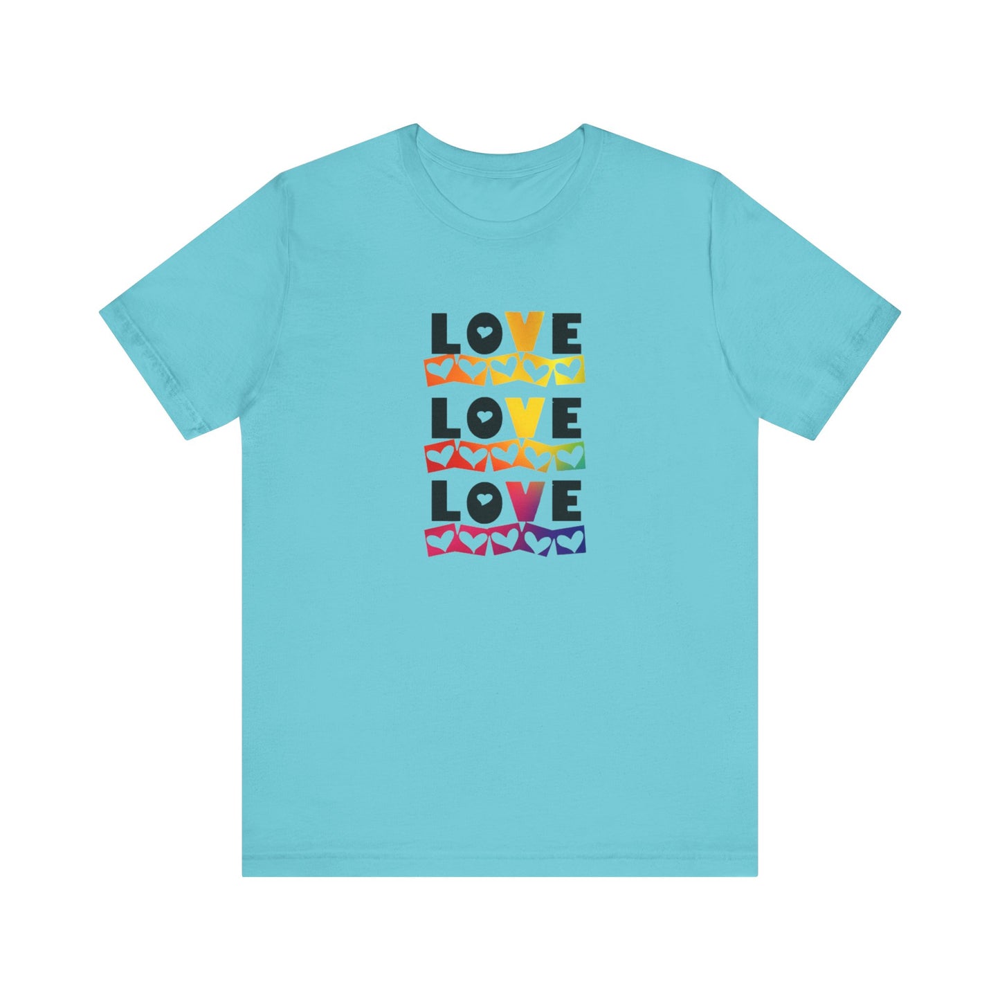 Love love love Unisex Jersey Short Sleeve Tee