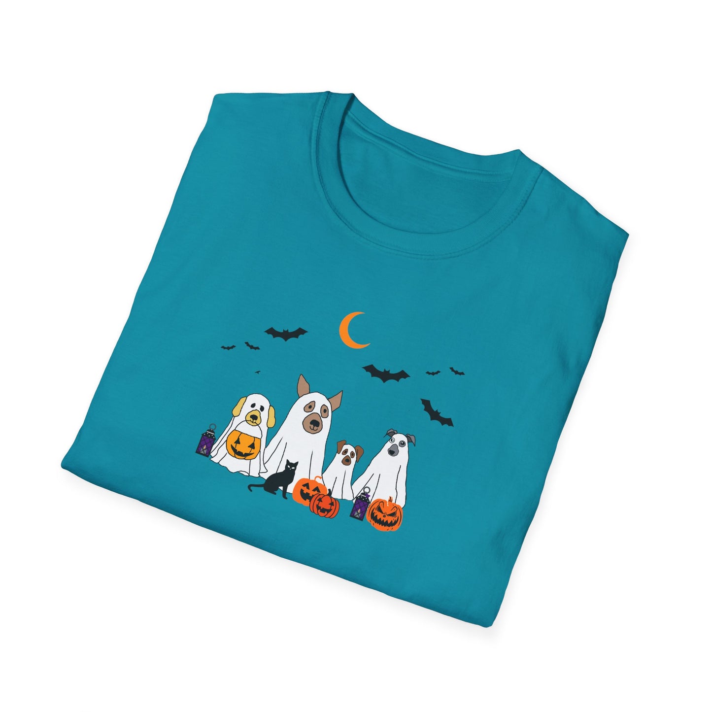 Ghost Pups Unisex Softstyle T-Shirt