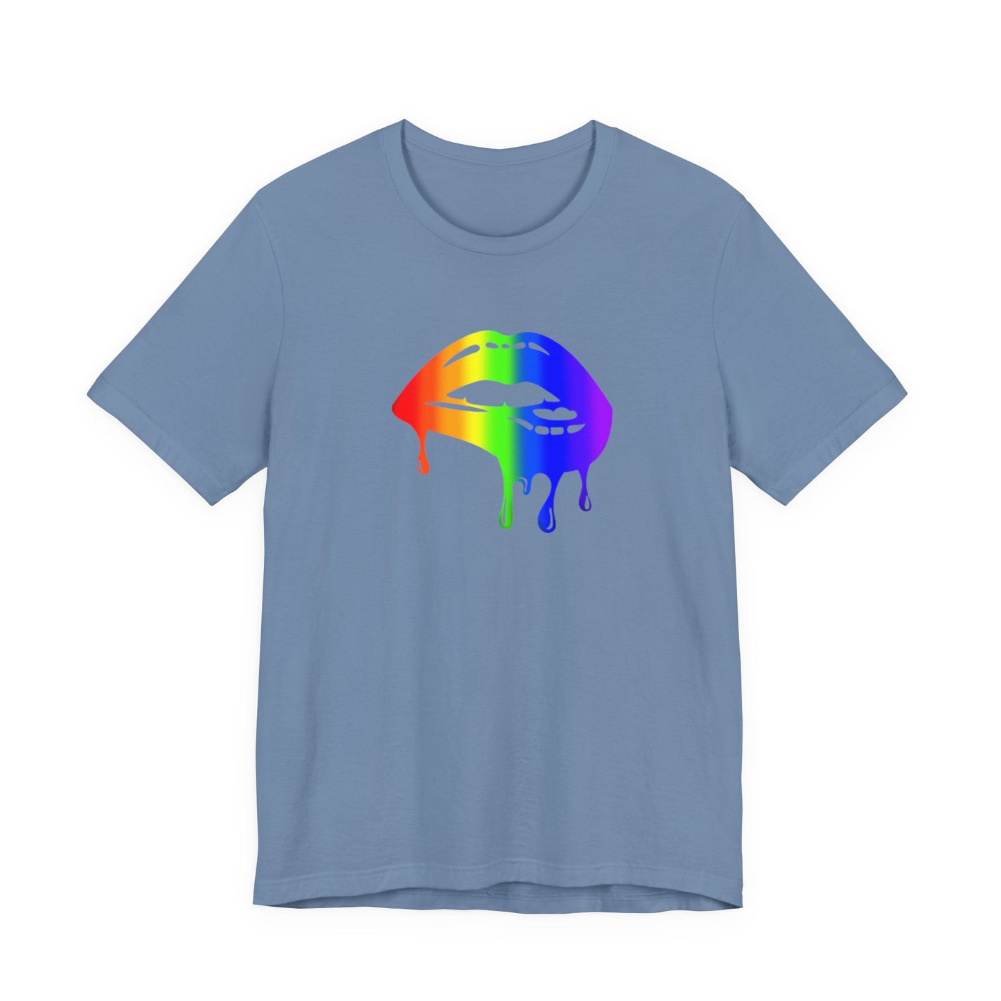 Pride lips Unisex Jersey Short Sleeve Tee