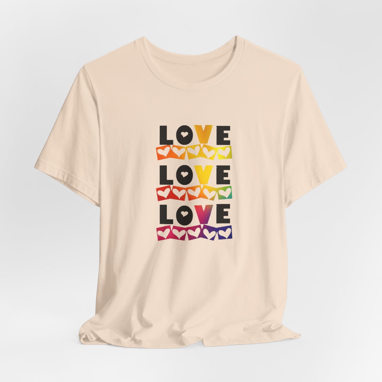 Love love love Unisex Jersey Short Sleeve Tee