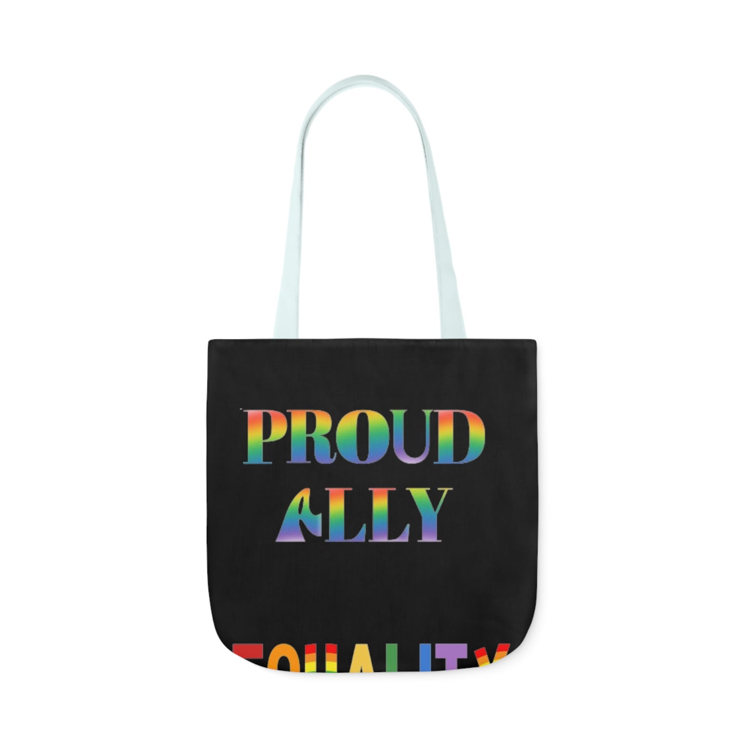 Proud Ally Canvas Tote Bag, 5-Color Straps