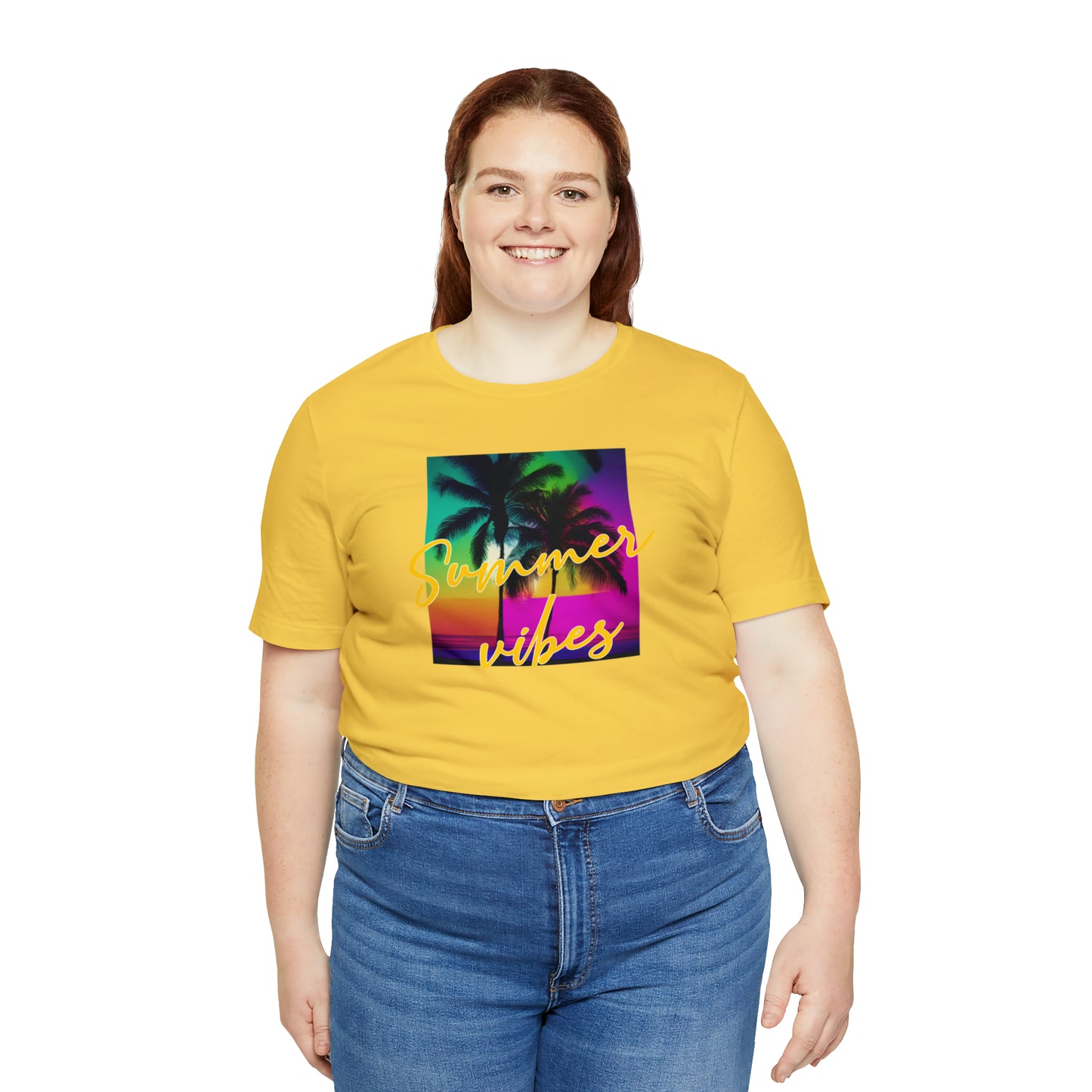 Summer Color Unisex Jersey Short Sleeve Tee