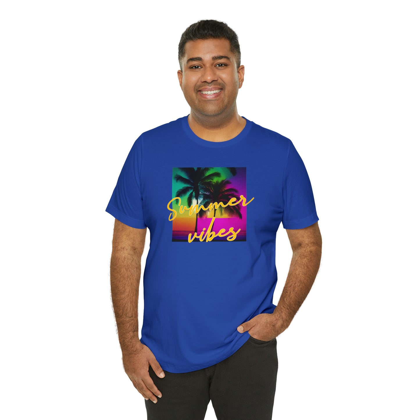Summer Color Unisex Jersey Short Sleeve Tee