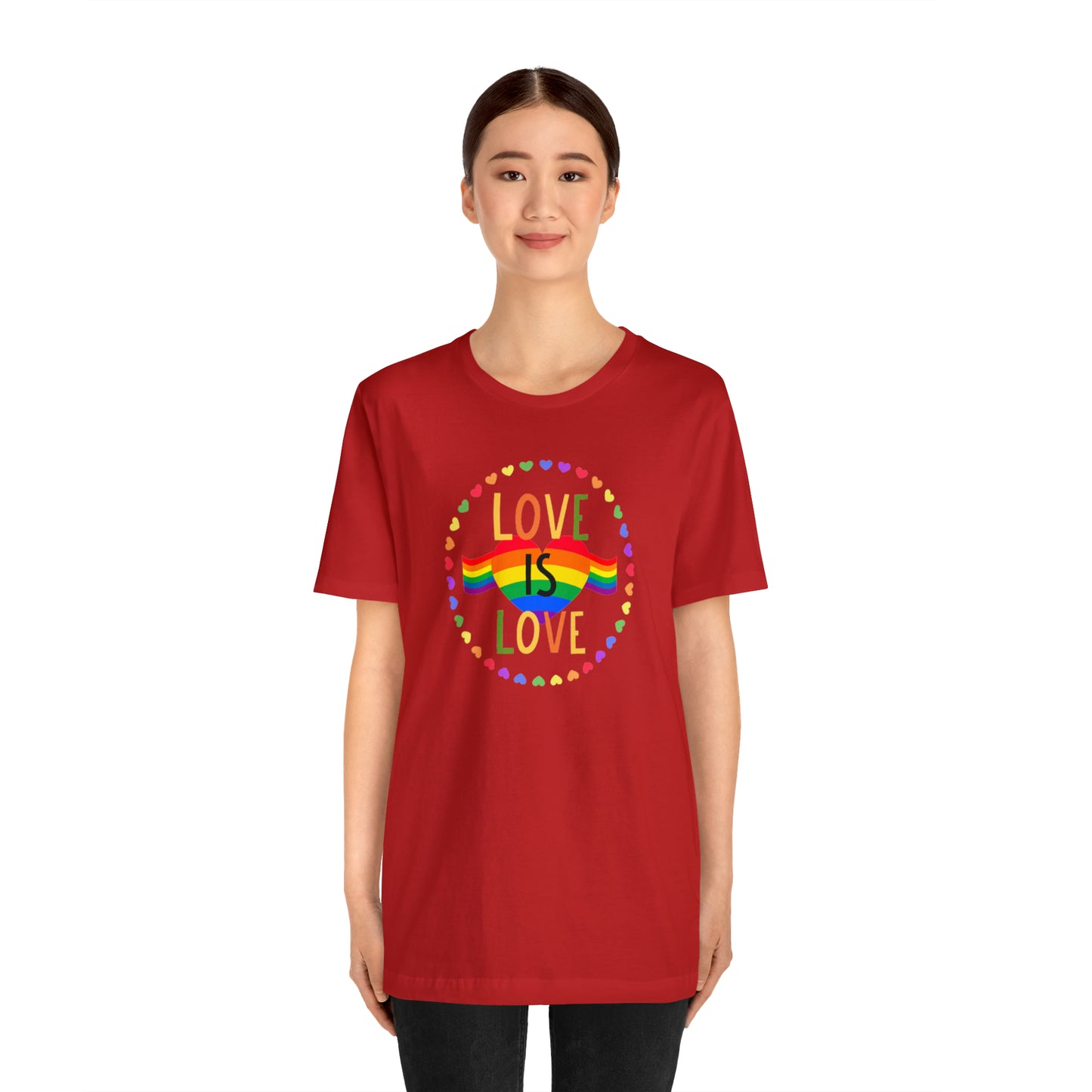 Love Unisex Jersey Short Sleeve Tee