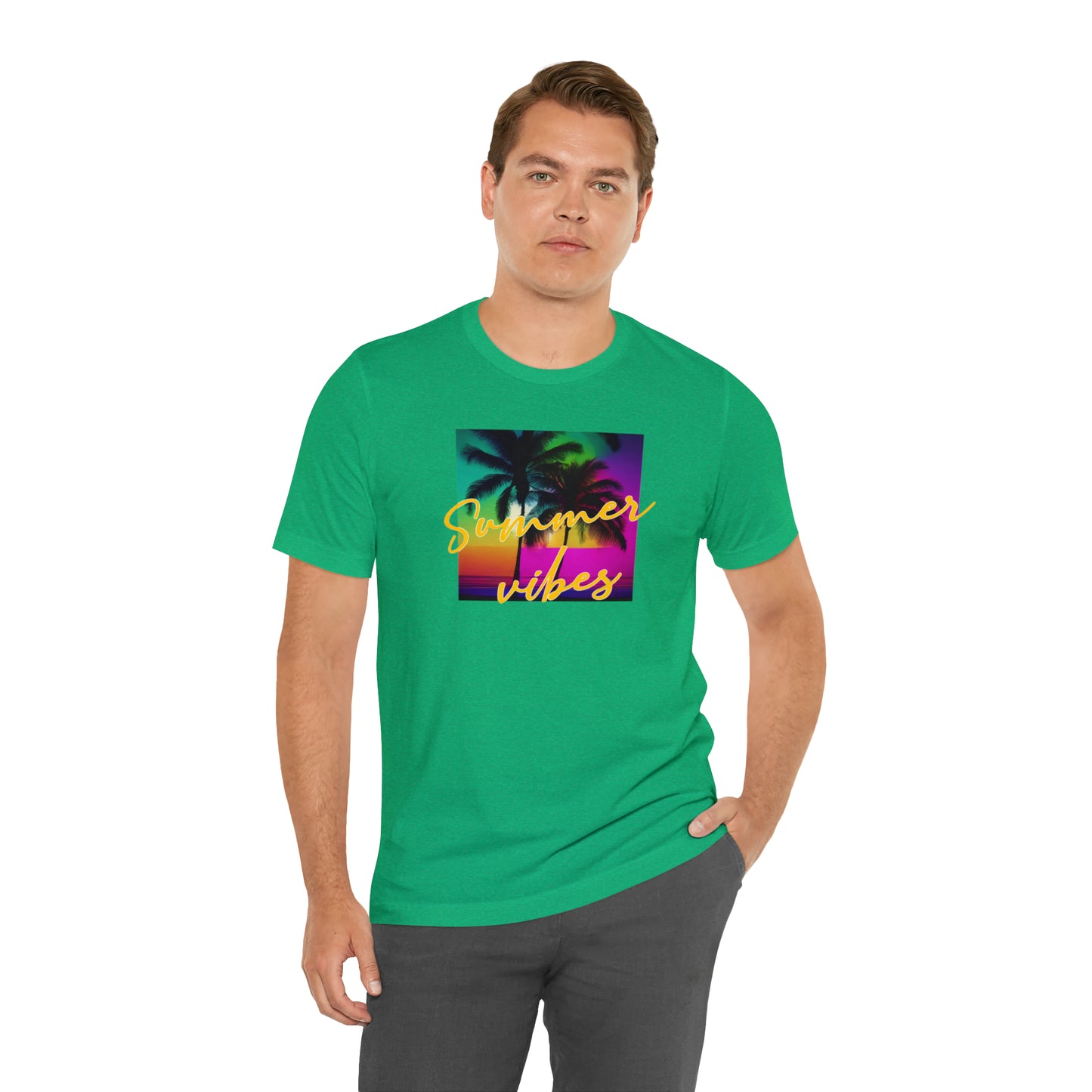 Summer Color Unisex Jersey Short Sleeve Tee