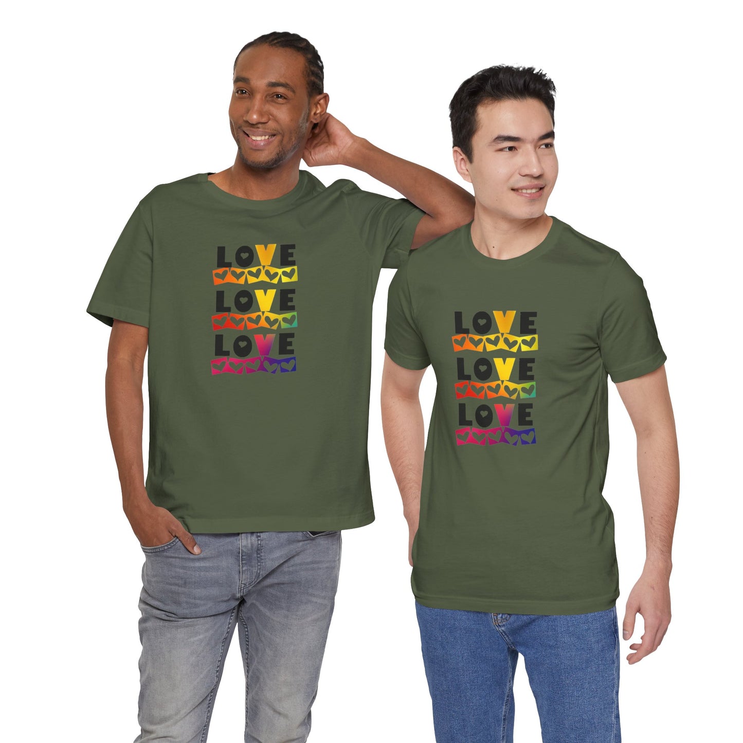 Love love love Unisex Jersey Short Sleeve Tee