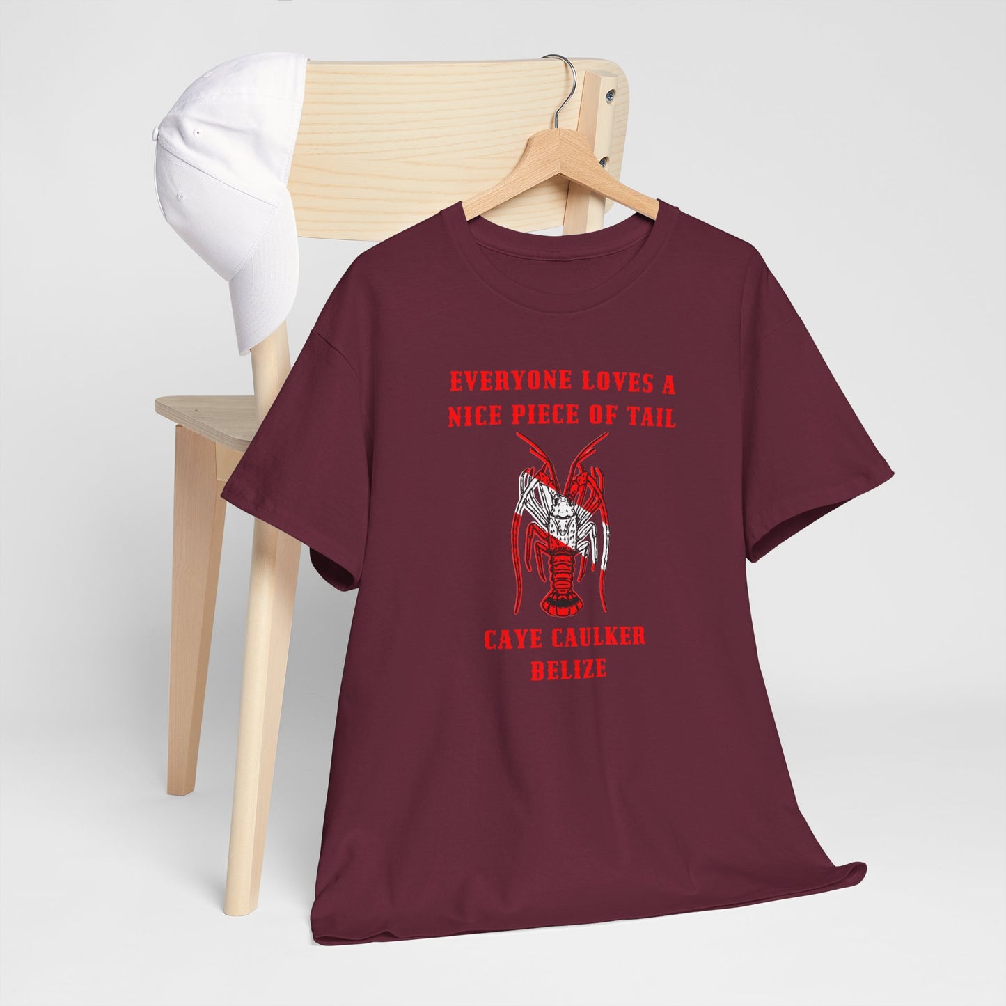 Likes me some tail Unisex Heavy Cotton Tee