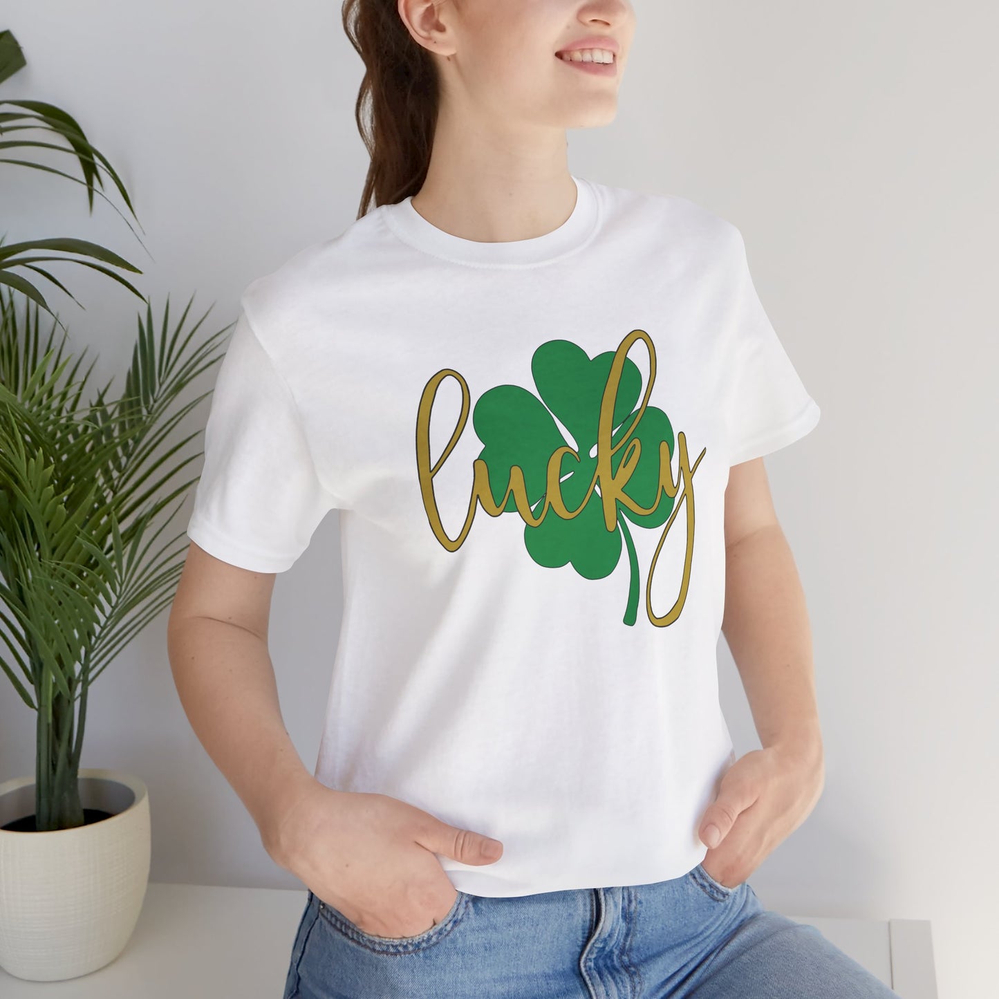 lucky gold Short Sleeve Tee