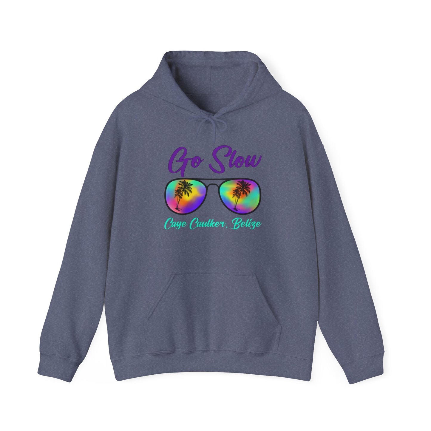 Go Slow Glasses Unisex Heavy Blend™ Hooded Sweatshirt