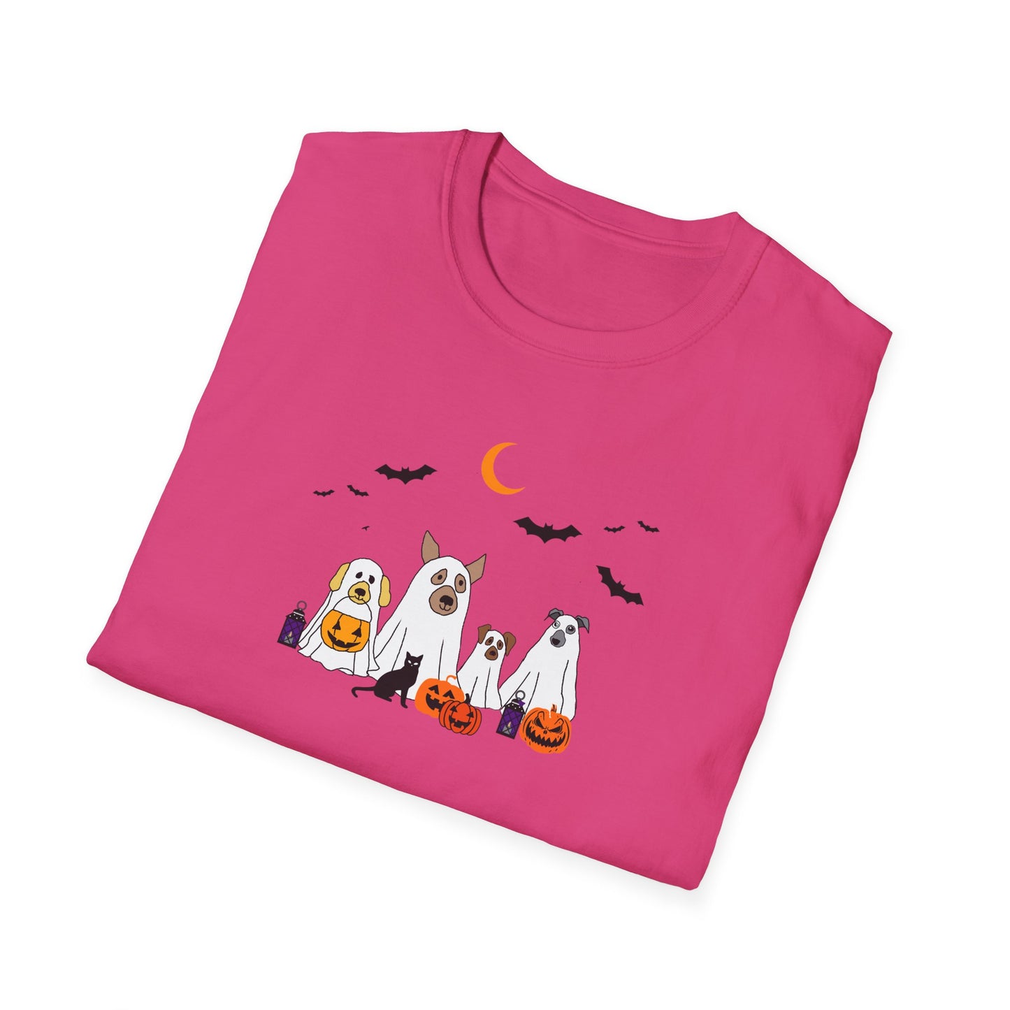 Ghost Pups Unisex Softstyle T-Shirt
