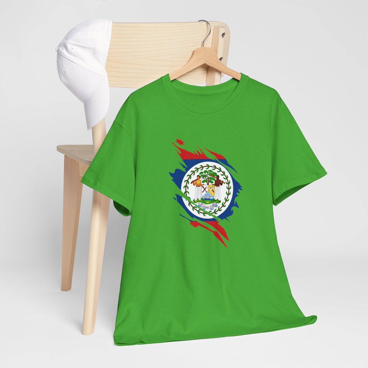 Belize Flag Unisex Heavy Cotton Tee