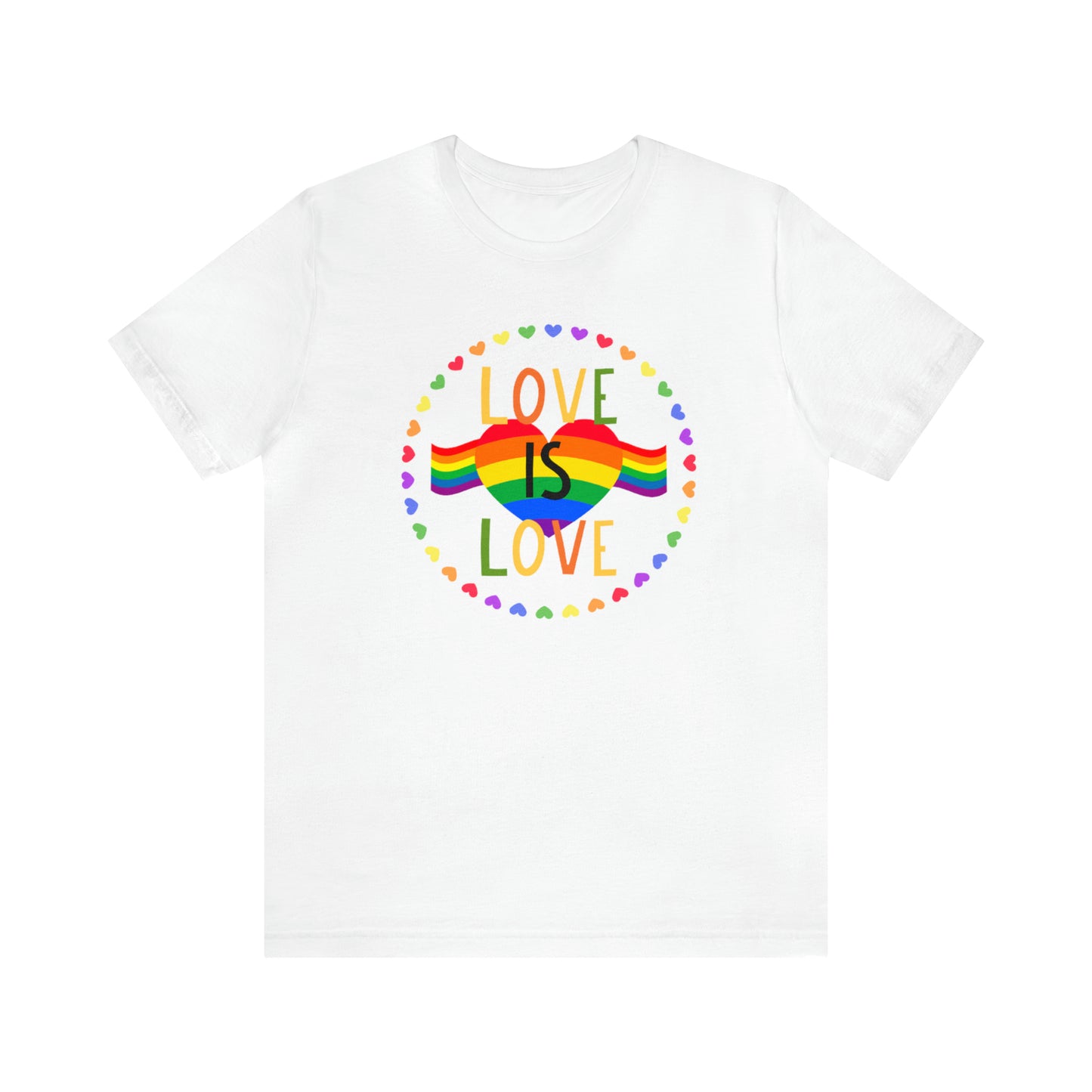 Love is love Jersey Short Sleeve Tee