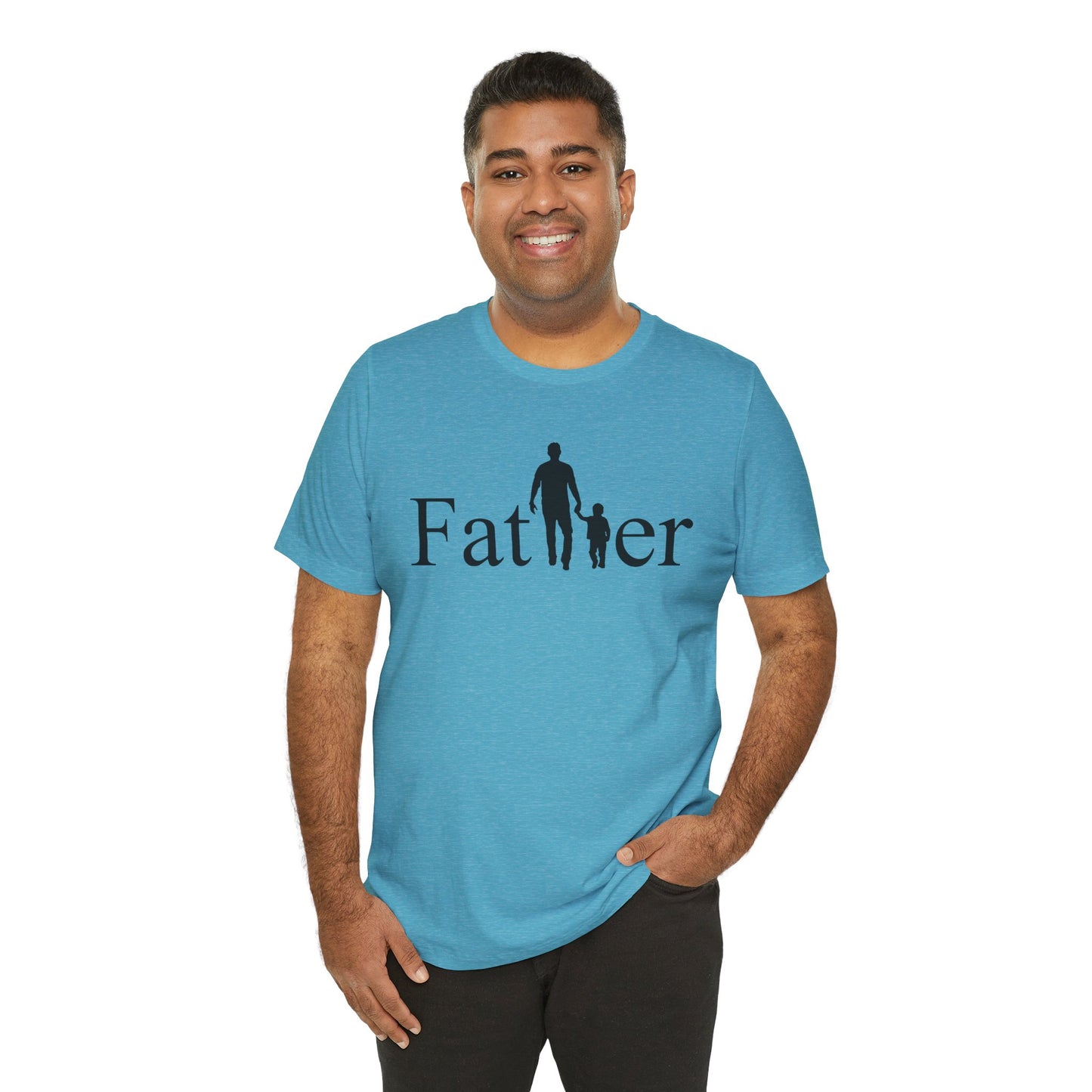 Father's Sillhouette Unisex Jersey Short Sleeve Tee
