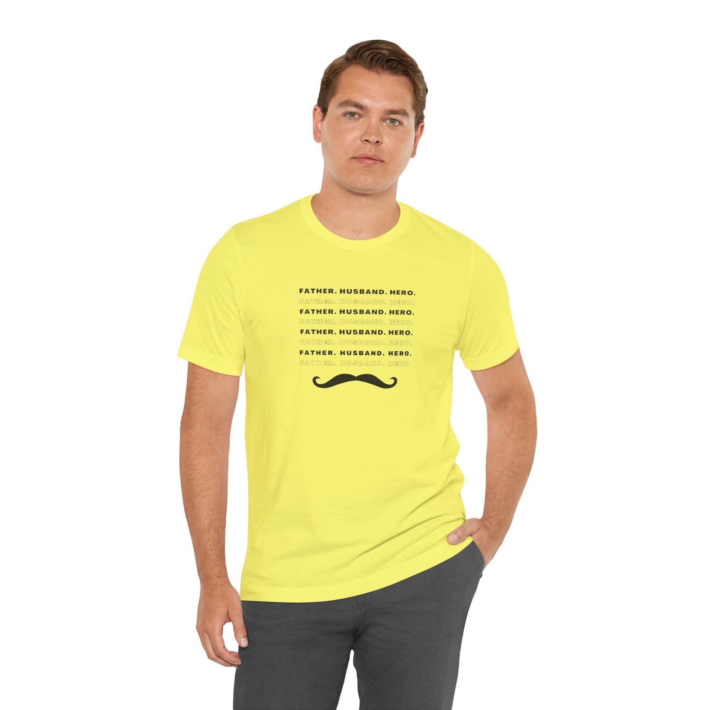 Moustache Unisex Jersey Short Sleeve Tee
