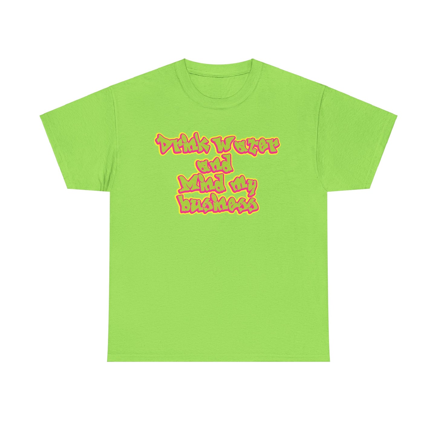 Drink Water Unisex Heavy Cotton Tee
