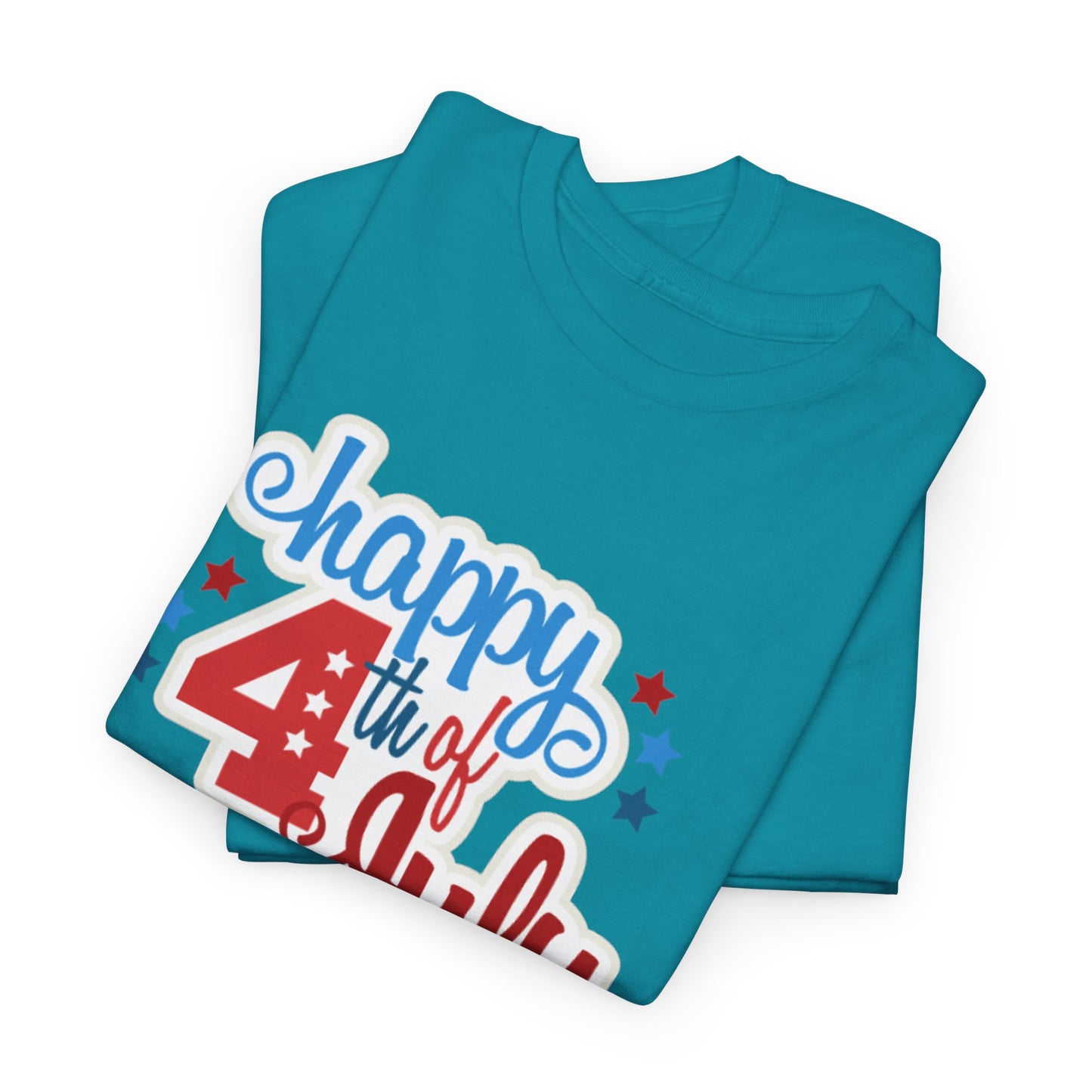 Happy 4th Unisex Heavy Cotton Tee