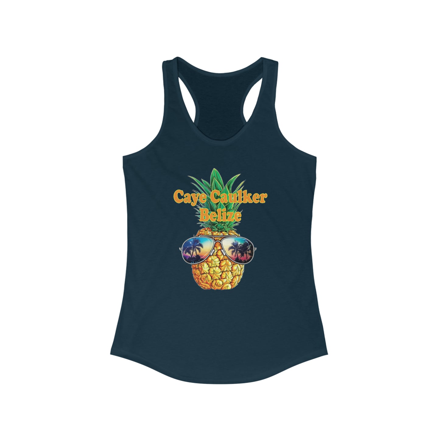 Pineapple Belize Racerback Tank