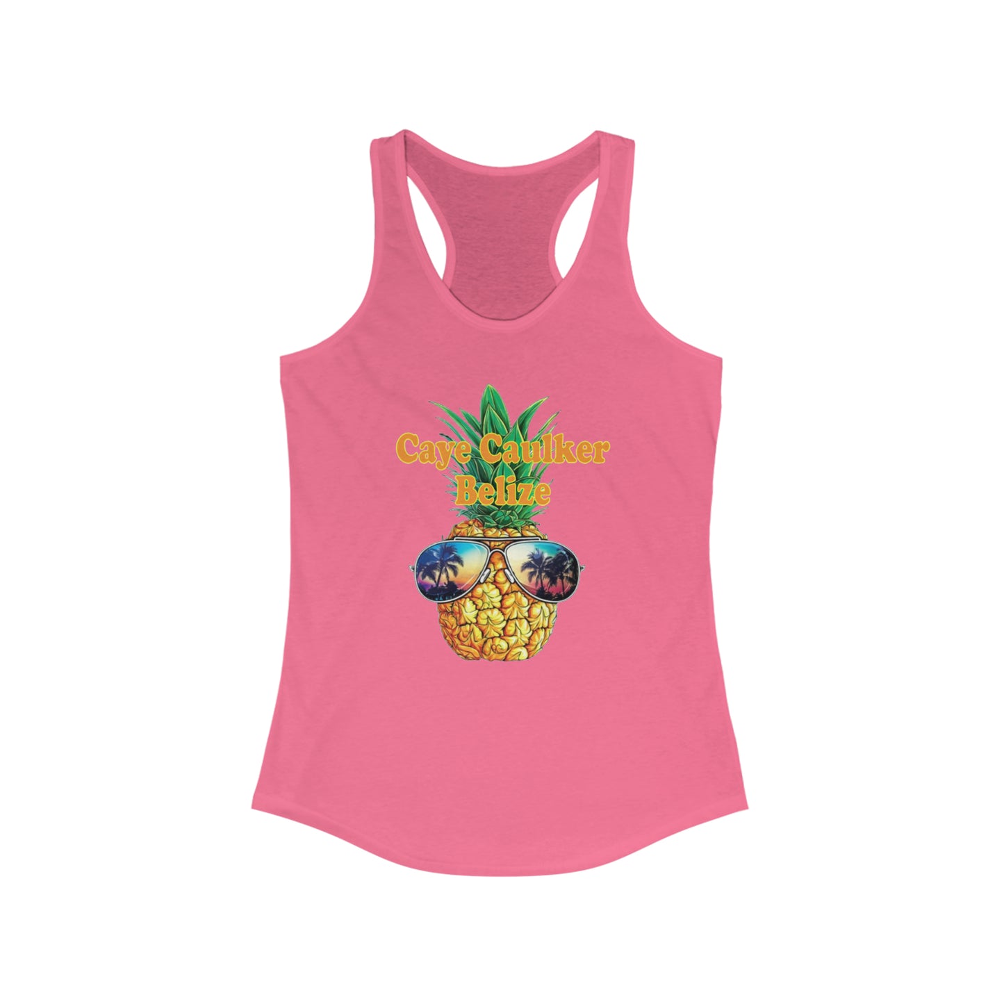 Pineapple Belize Racerback Tank