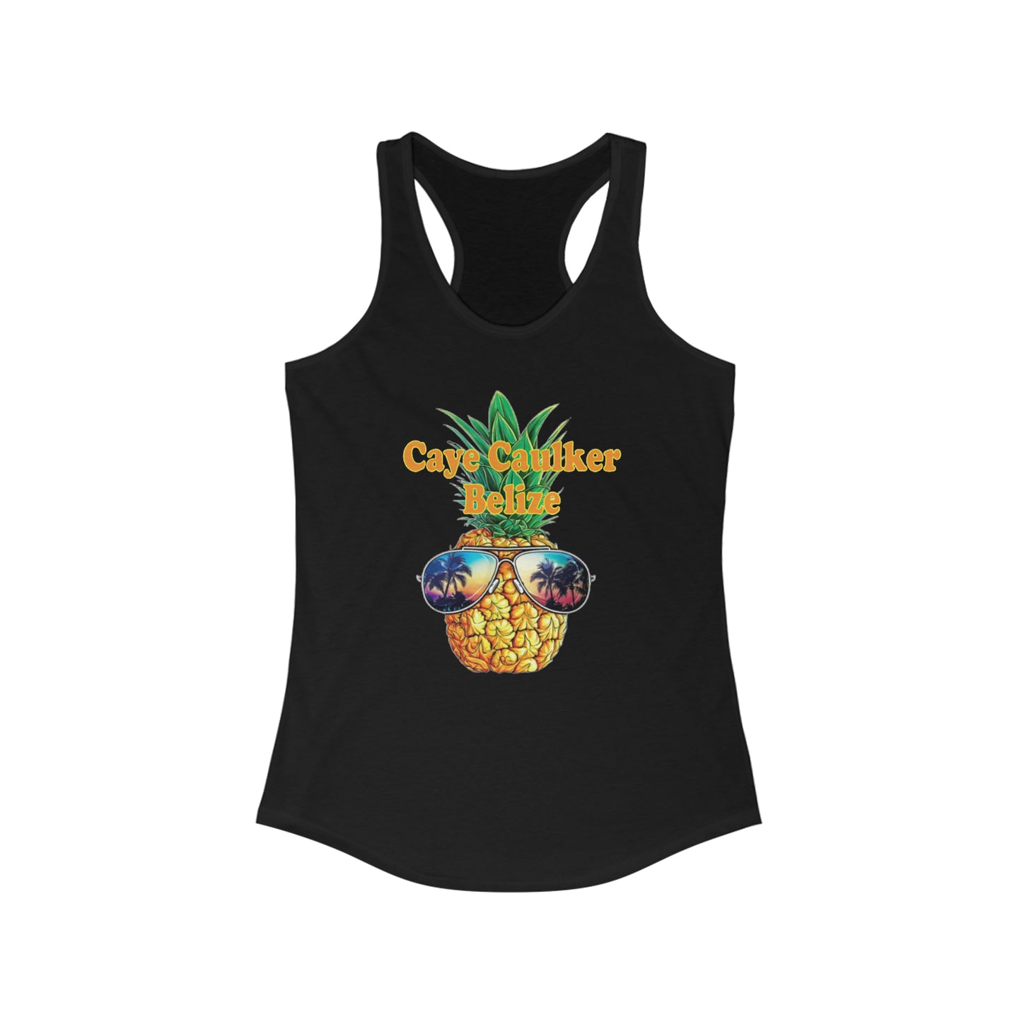 Pineapple Belize Racerback Tank