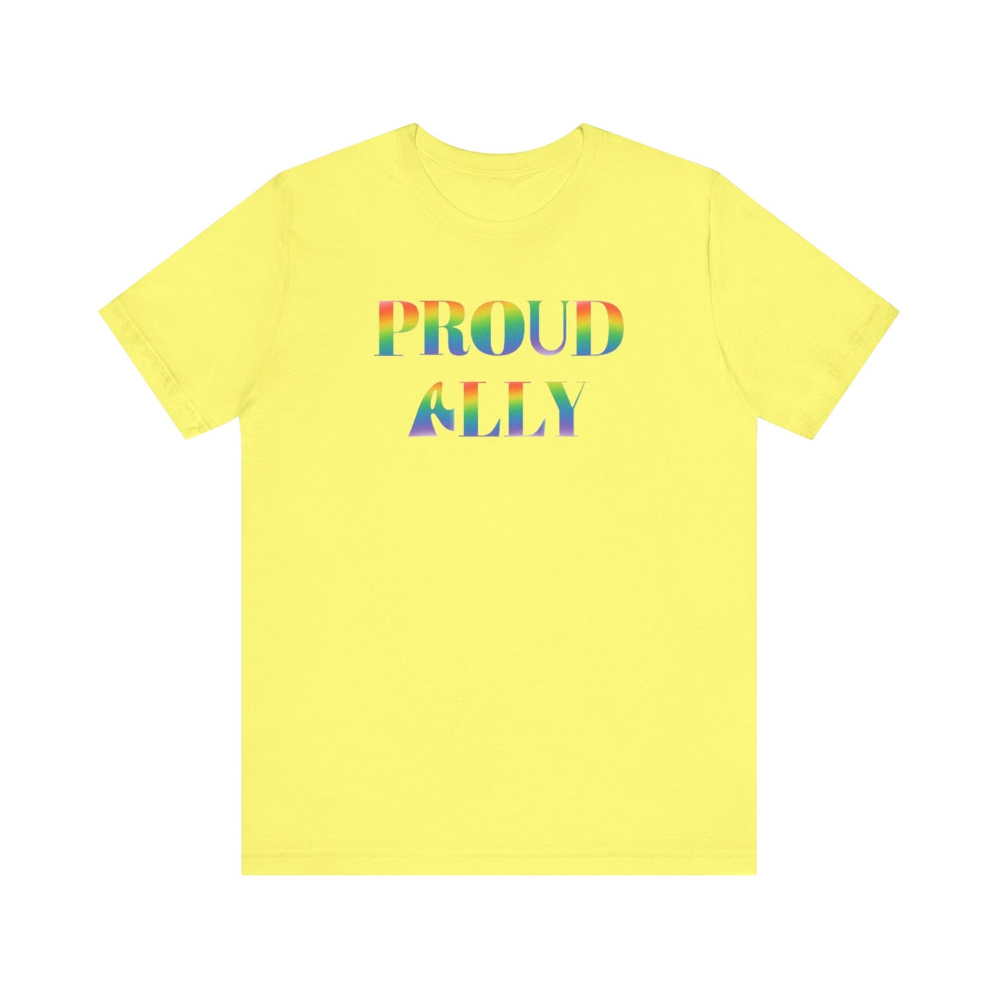 Proud Ally Unisex Jersey Short Sleeve Tee