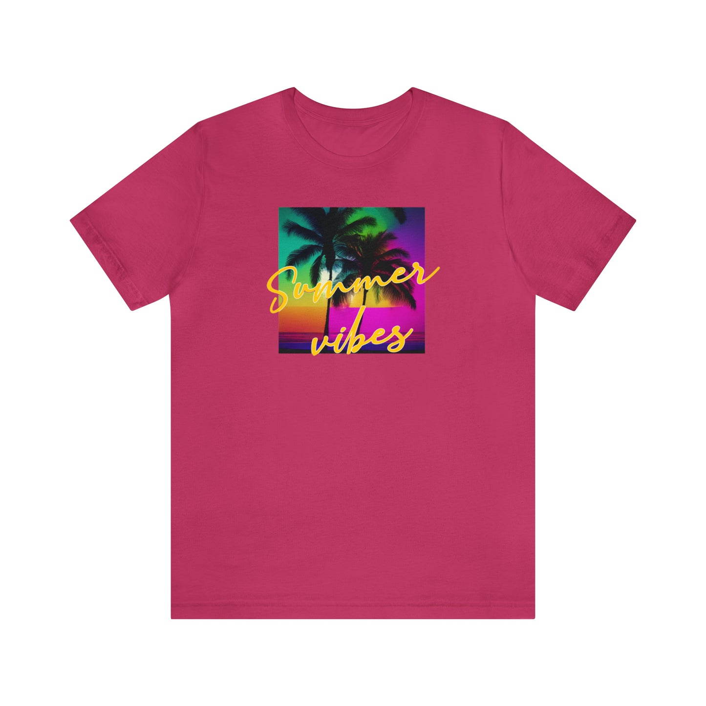 Summer Color Unisex Jersey Short Sleeve Tee