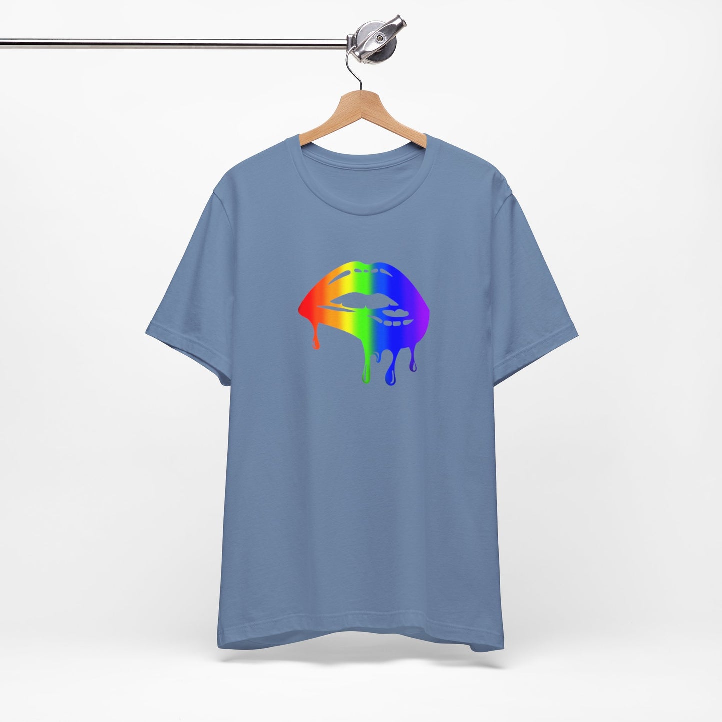 Pride lips Unisex Jersey Short Sleeve Tee