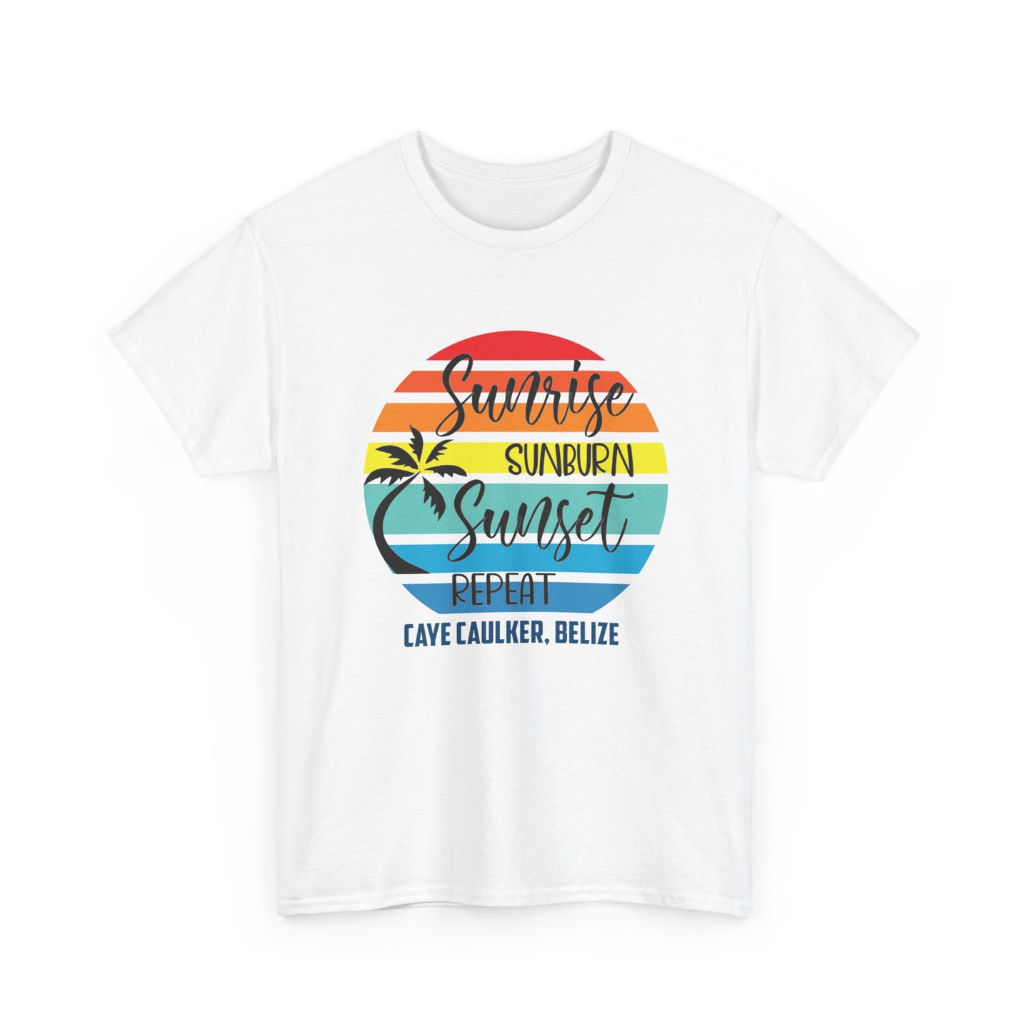 Sunrise Sunset Tropical Tee CC Belize