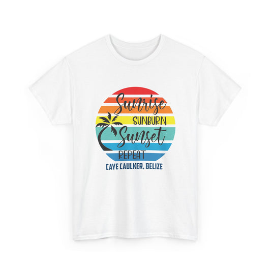 Sunrise Sunset Tropical Tee CC Belize