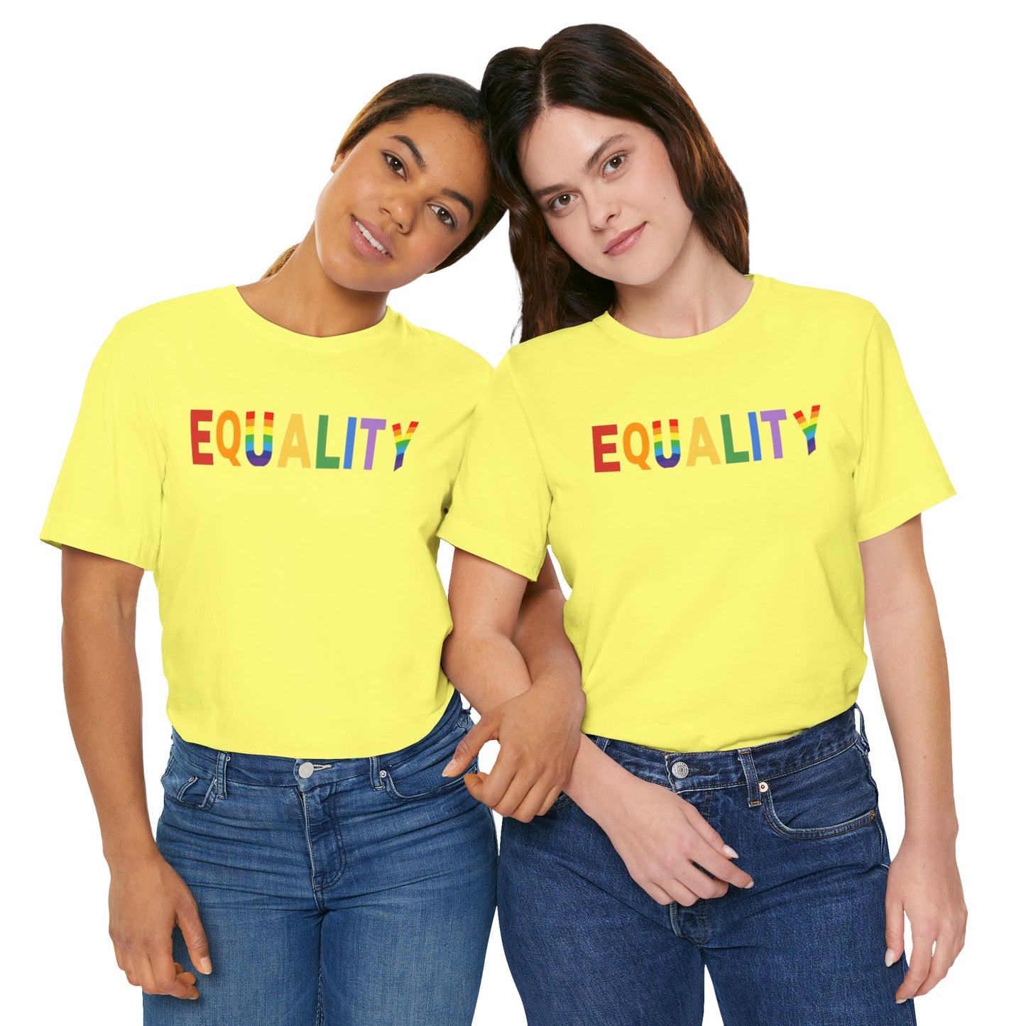 EQUALITY Unisex Jersey Short Sleeve Tee