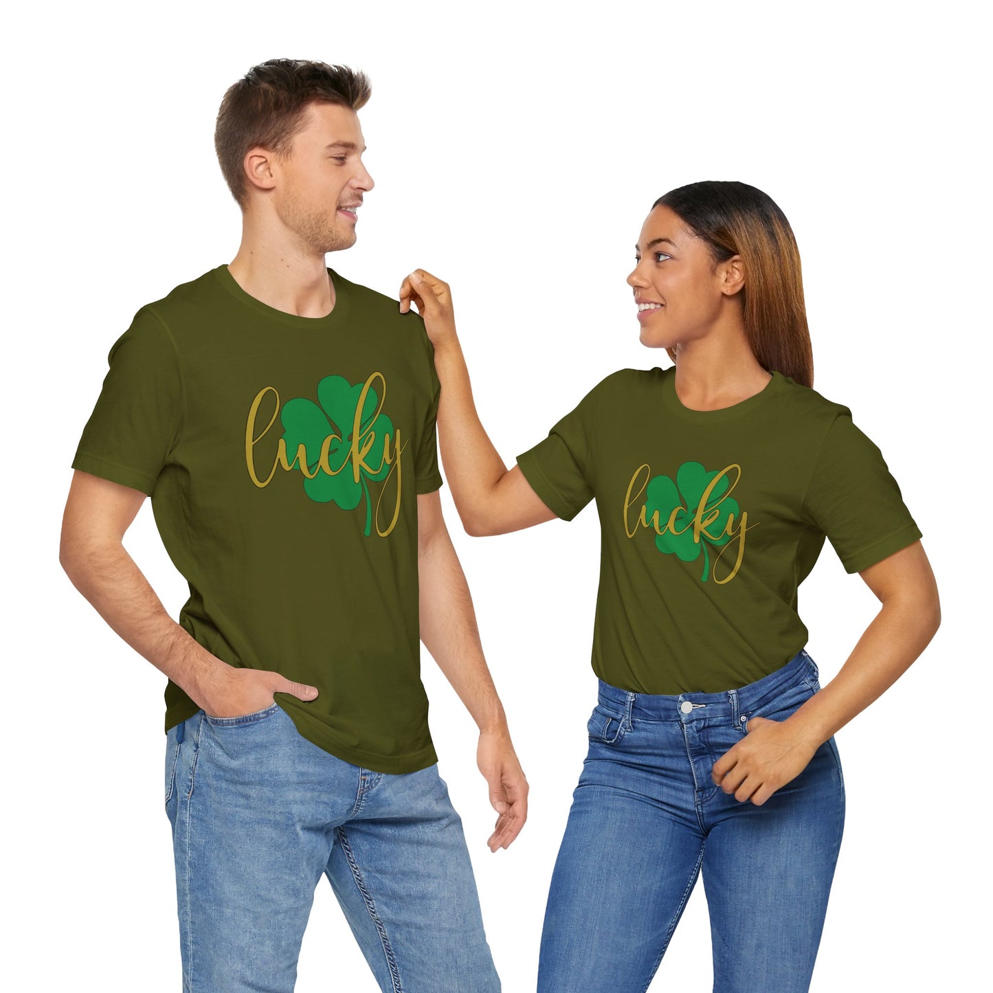 lucky gold Short Sleeve Tee
